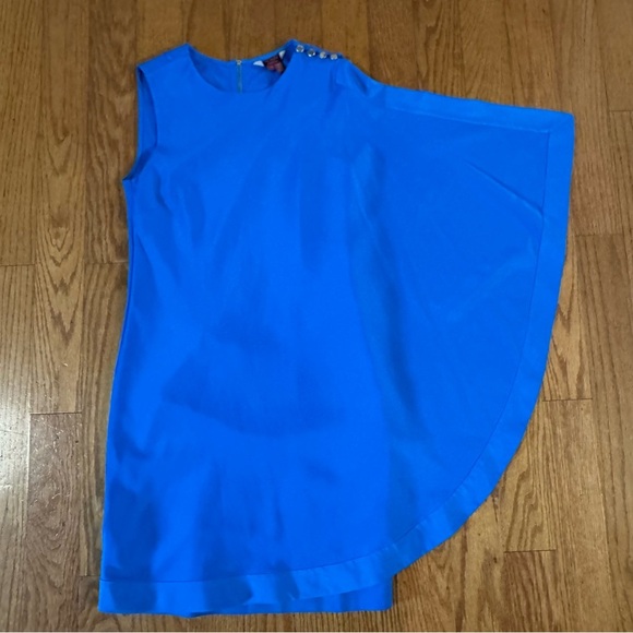 Ted Baker Blue Dress Women’s Size 1 - Picture 1 of 6